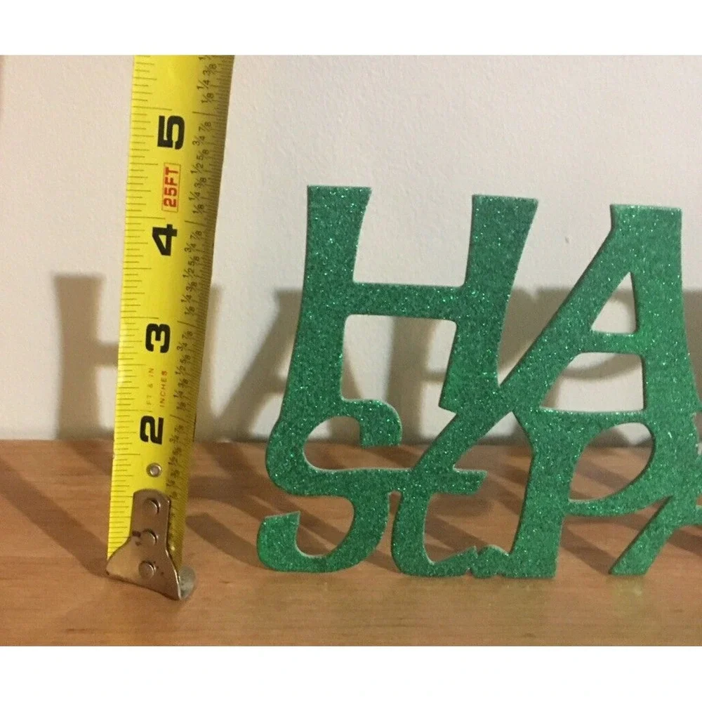 Lot of 12 Happy St Pat's CENTERPIECES - 3D Free Standing Table Decorations New